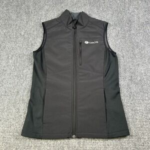 Oros Womens Small Black Insulated Full Zip Vest Solarcore Technology‎ Outdoors